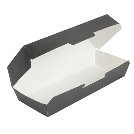Black thermal lunch box Panini 26.5 x 12.2 x 7 cm, 50 pcs