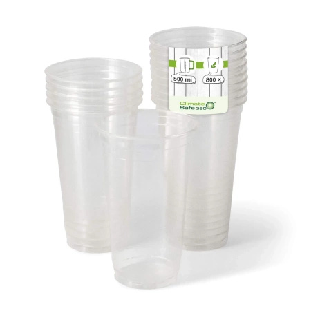 PLA cup 500 ml, diameter 95 mm 50 pcs.