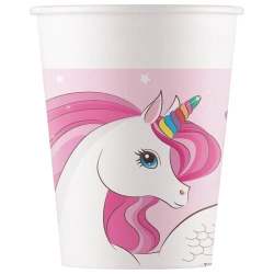 Paper cup “Unicorn” 200 ml 8 pcs