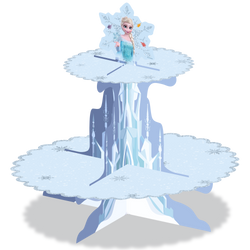 Paper Cupcake Stand Frozen, diameter 25 cm, height 27 cm, 1 pc.