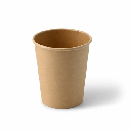Paper cup kraft dispersion 250 ml, 80 mm dia, 50 pcs.