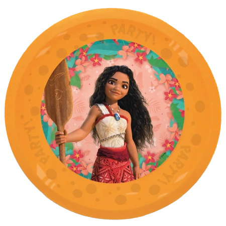 Reusable Plates Vaiana, 21 cm, 4 pcs.