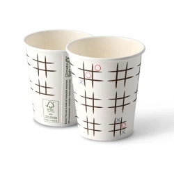 Paper cup dispersion "TicTacToe" 250 ml, ¶. 80 mm 50 pcs.