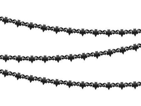 Tissue Paper Garland “Bats – Halloween”, 4 m, 1 pc.