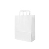 Paper bag with handle white 26 x 14 x 30 cm 300 pcs.