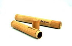 Bamboo toothbrush case 1 piece.