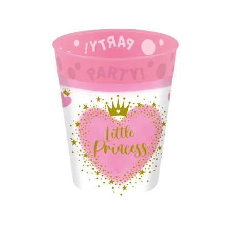 Reusable Cups Princess 250 ml, 4 pcs.