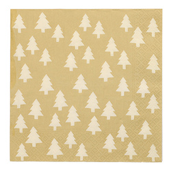 3-layer napkins "Mini Sapins" 1/4 40 x 40 cm 20 pcs.