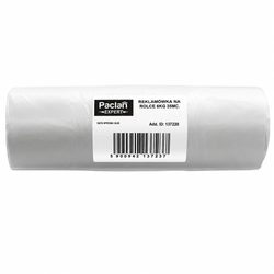 Reklamówki zrywki jednorazowe foliowe Paclan Expert, 35 x 43 cm, 8 my, 140 szt.