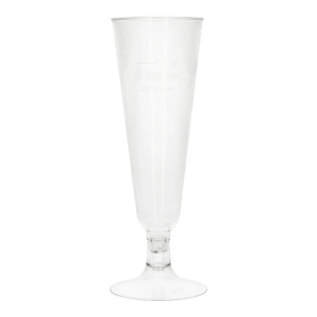 PLA champagne glasses 100 ml 5,5 x 16 cm 6 pcs.