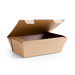 Insulated Cardboard food box 19.5 x 13 x 6 cm, 50 pcs.