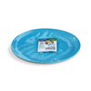 Round paper plate, blue, dia 23 cm, 10 pcs.