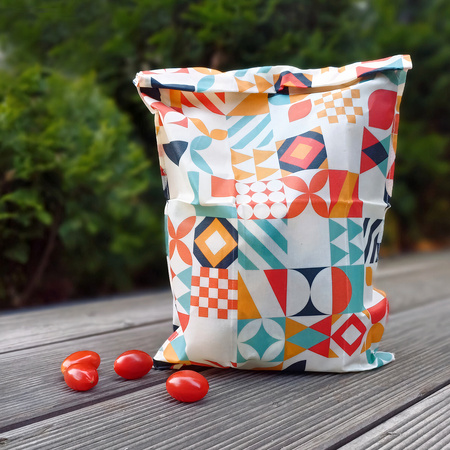 Beeswax bags "Geometry" set L+XL 1 pc.