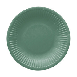 Round paper plate "Dark Green" ¶r. 18 cm 8 pcs.