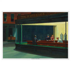 Paper placemats "Nighthawks" 31 x 43 cm 500 pcs.