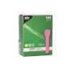 Paper spoons for ice cream, color palette, 9.5 cm, 100 pcs.
