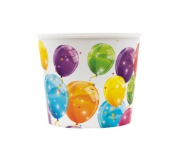 Pojemnik wielorazowy na przekąski 2,2 L, "Sparkling Balloons", 1 szt.
