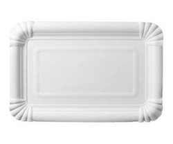 Paper tray white 13 x 20 cm 250 pcs.