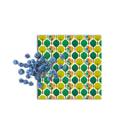 Woskowijka "Las" rozmiar "M" 25 x 25 cm 1 szt.