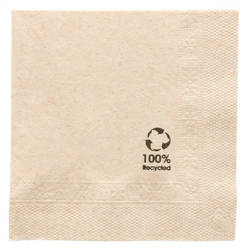 2-ply napkins "Recycled" 20 x 20 cm 100 pcs.