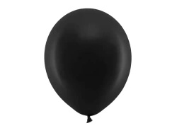 Latex Balloons, Black, 30 cm, 100 pcs.