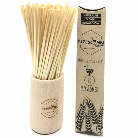 Straw straws "Pszesłomki" 200 mm 20 pcs.