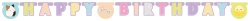 Paper Birthday Banner Squishmallows, 2 m 1 pc