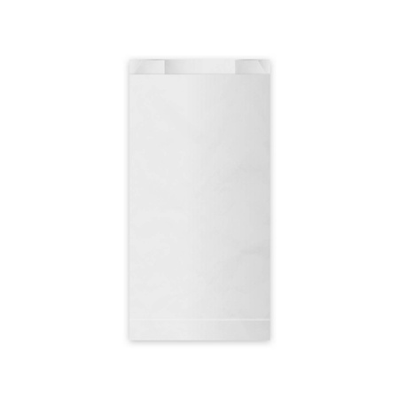 Paper breakfast bag white 1.5 kg 14+7 x 29 cm 100 pcs.