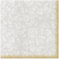 Premium Airlaid napkins, "Rococo", 1/4, 40 x 40 cm 50 pcs.