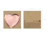 Talerze papierowe "Różowe Serce", 19 x 21cm, 6 szt.