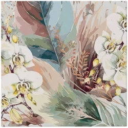 Serwetki Premium Airlaid, "Leaves", 1/4, 40 x 40 cm 50 szt.