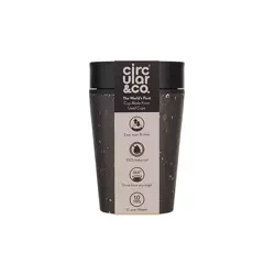 Circular 227 ml reusable mug Black & Cosmic Black, 1 pc.