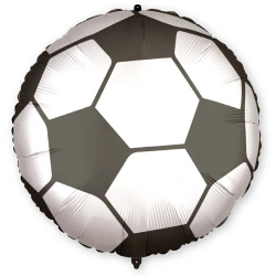 Balony foliowe "Piłka Nożna", 46 cm, 1 szt.