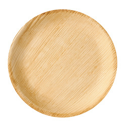 Palm leaf plate round 23 x 2.5 cm 6 pcs.