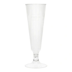 PLA champagne glasses 100 ml 5,5 x 16 cm 24 pcs.