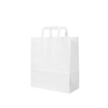 Paper bag with handle white 32 x 22 x 25 cm 250 pcs.