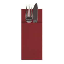 Cutlery bags-serviettes, maroon, 40 x 33 cm 160 pcs.