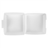 Thermal burger box White, size "L", 14.2 x 13.7 x 6.1 cm 50 pcs.