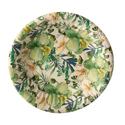 Paper deep plate "Tropic" 19 cm 50 pcs.