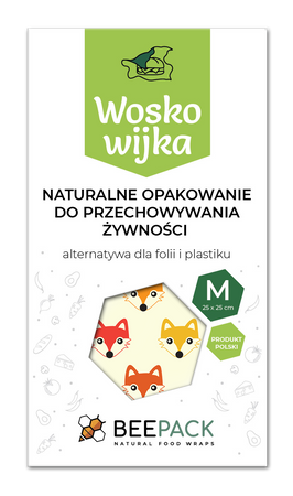 Woskowijka "Liski" rozmiar "M" 25 x 25 cm 1 szt.