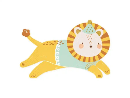Paper Napkins "Lion", 10 × 16 cm, 12 pcs