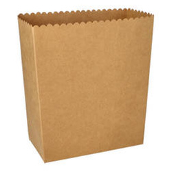 Popcorn boxes 8 x 15.8 x 19.2 cm 50 pcs.