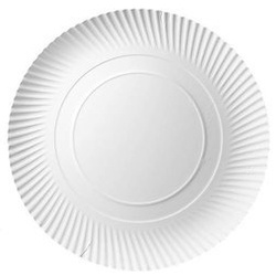 Paper plate white round 32 cm 100 pcs.