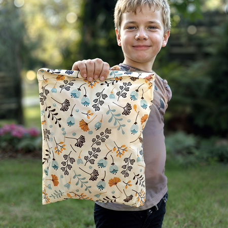 Beeswax bags “Twigs” L 23×32 cm, 1 pc