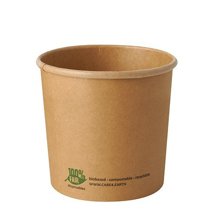 Soup paper cup 760ml, ¶. 115 mm, H. 11 cm 25 pcs.