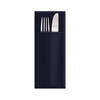 Cutlery bags-serviettes, black, 38 x 32 cm 50 pcs.