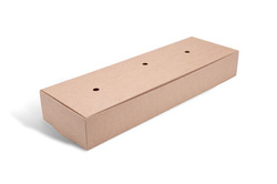 Closable box with holes 37 x 17 x 5.5 cm 100 pcs.