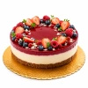 Thick gold cake boards 24 cm 1 pc.