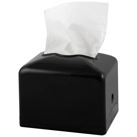 Clarina Napkin Dispenser 10 x 20 cm black plastic, 1 pc.