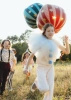 Balon foliowy "Piłka w Gwiazdki" 75 cm, 1 szt.